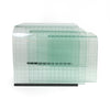 Large Etched Glass Waterfall Table by Angelo Cortesi for FIAM