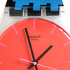 Vintage 1980s Swatch Maxi “A Coté” Wall Clock