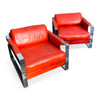 Pair of Chrome Lounge Chairs by Adrian Pearsall for Craft Associates