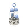 Blue Cruet Set by King Kong for Alessi