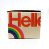 Rainbow Max Massimo Vignelli for Heller Dinnerware - Set of 6 Dinner Plates + 6 Mugs