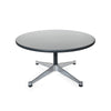 Gray and Black Aluminum Group Coffee Table by Eames for Herman Miller