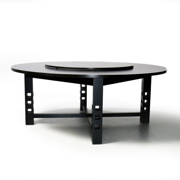 Ebonized Ash 304 Dining Table by Charles Rennie Mackintosh for Cassina