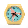 1980s Postmodern Wristwatch Wall Clock