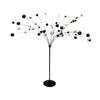 1960s Danish Modern Silver and Black Kinetic Ball Sculpture