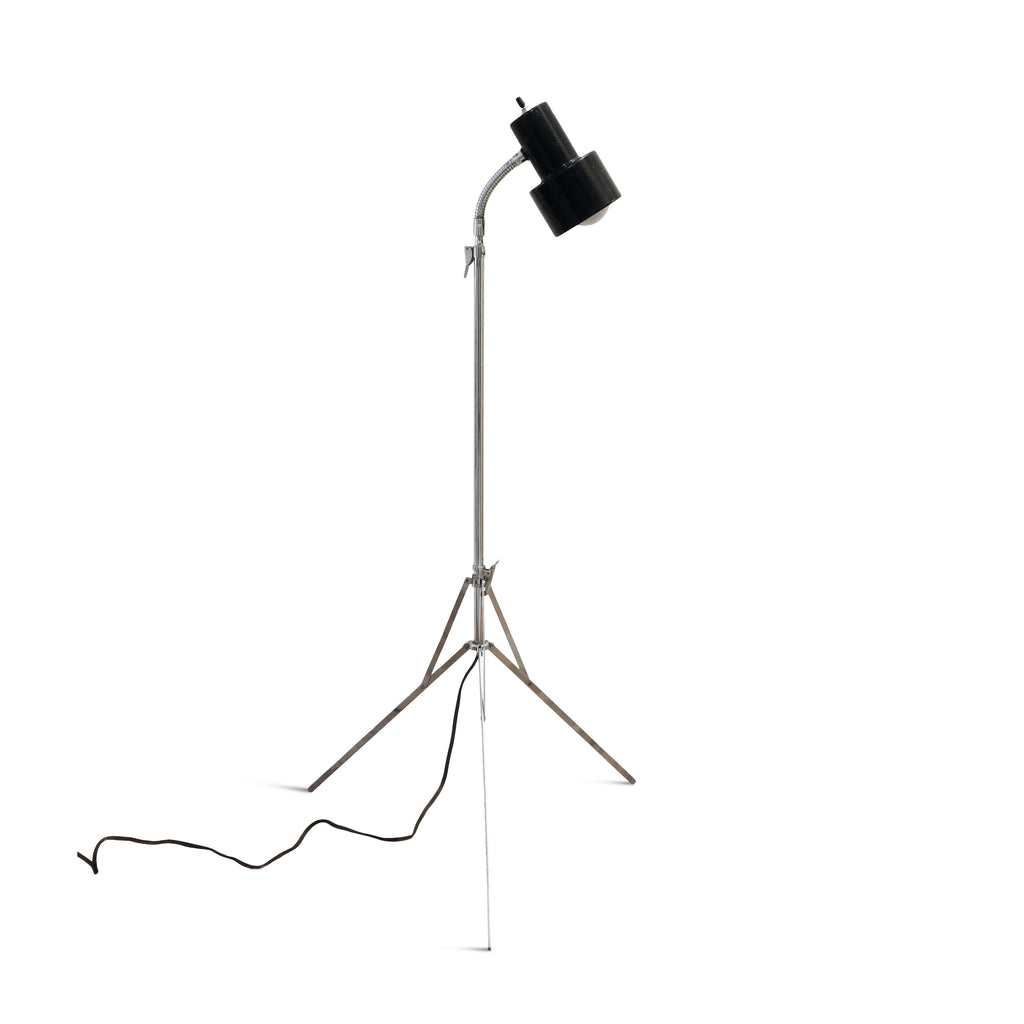 Mid-Century Modern Tripod Base Adjustable Floor Lamp