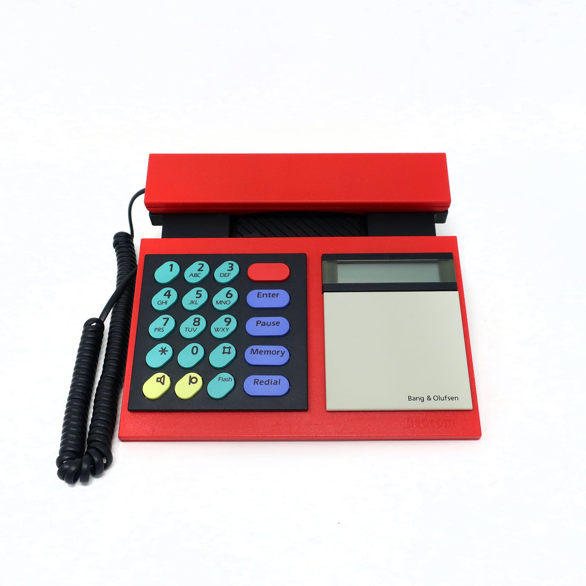 1980s Red Bang & Olufsen Beocom 2000 Phone | Tenon Design