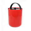 Vintage Red and Black Plastic Ice Bucket by Bodum