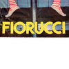 Vintage Fiorucci Striped Shirt Jeans at Diner Poster 1982