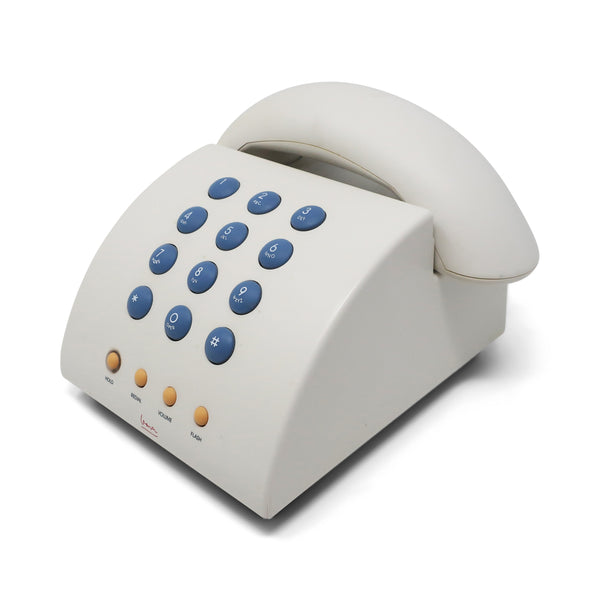 White Postmodern MG1000 Telephone by Michael Graves