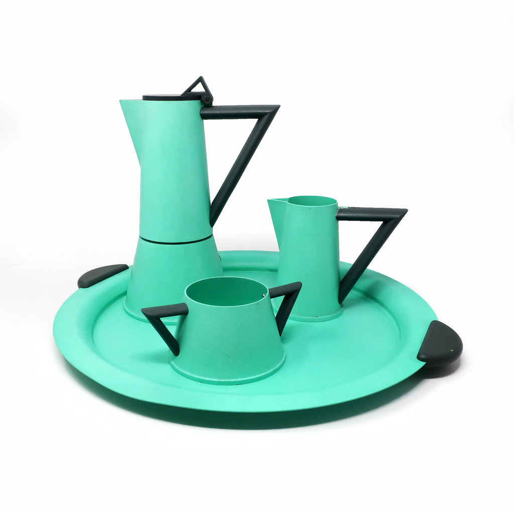 Postmodern Coffee Set by Ettore Sottsass for Lagostina