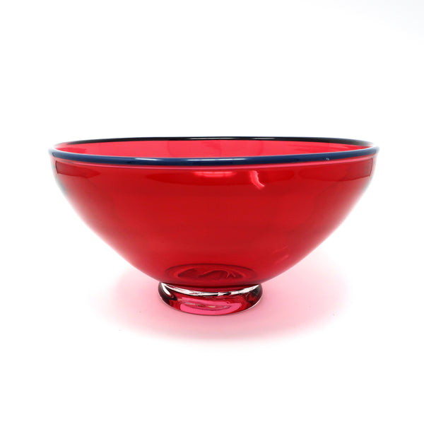 1990s Studio Art Glass Bowl