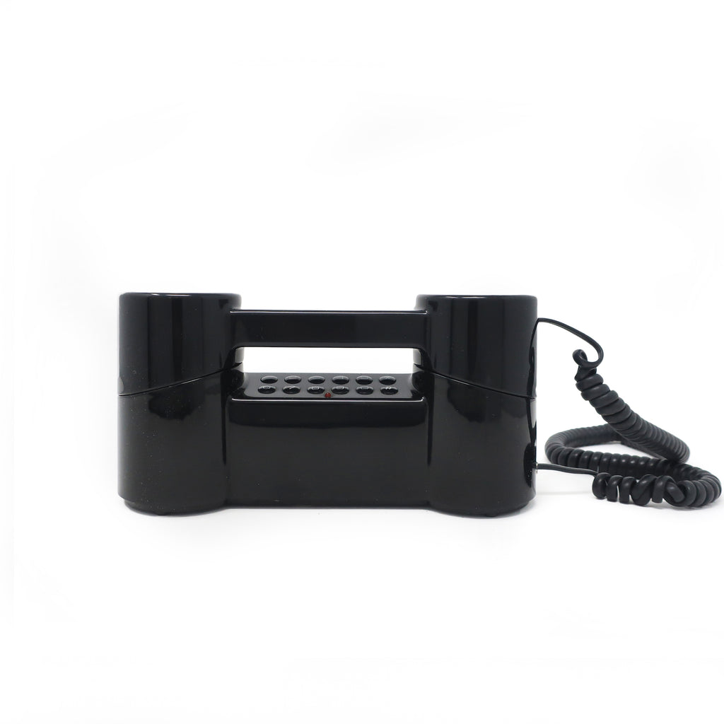 1980s Black Telequest Graham Telephone