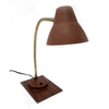 Vintage Brown Tensor Gooseneck Desk Lamp
