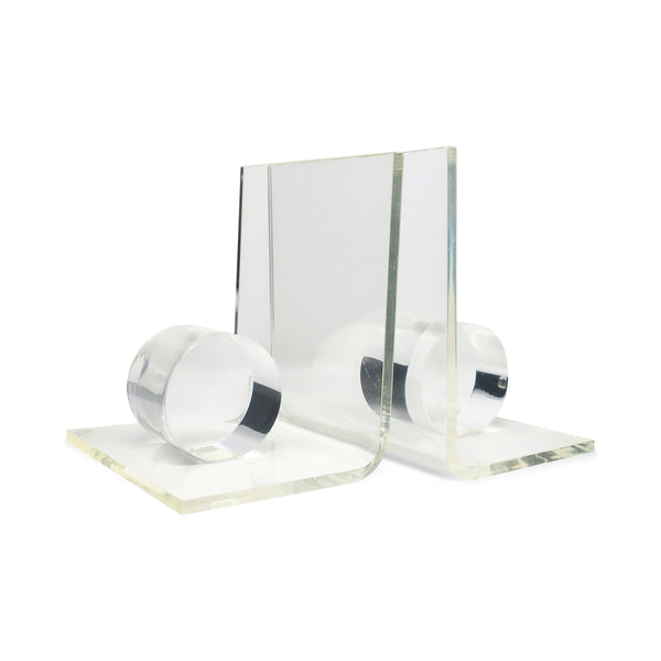 1970s Vintage Lucite Bookends