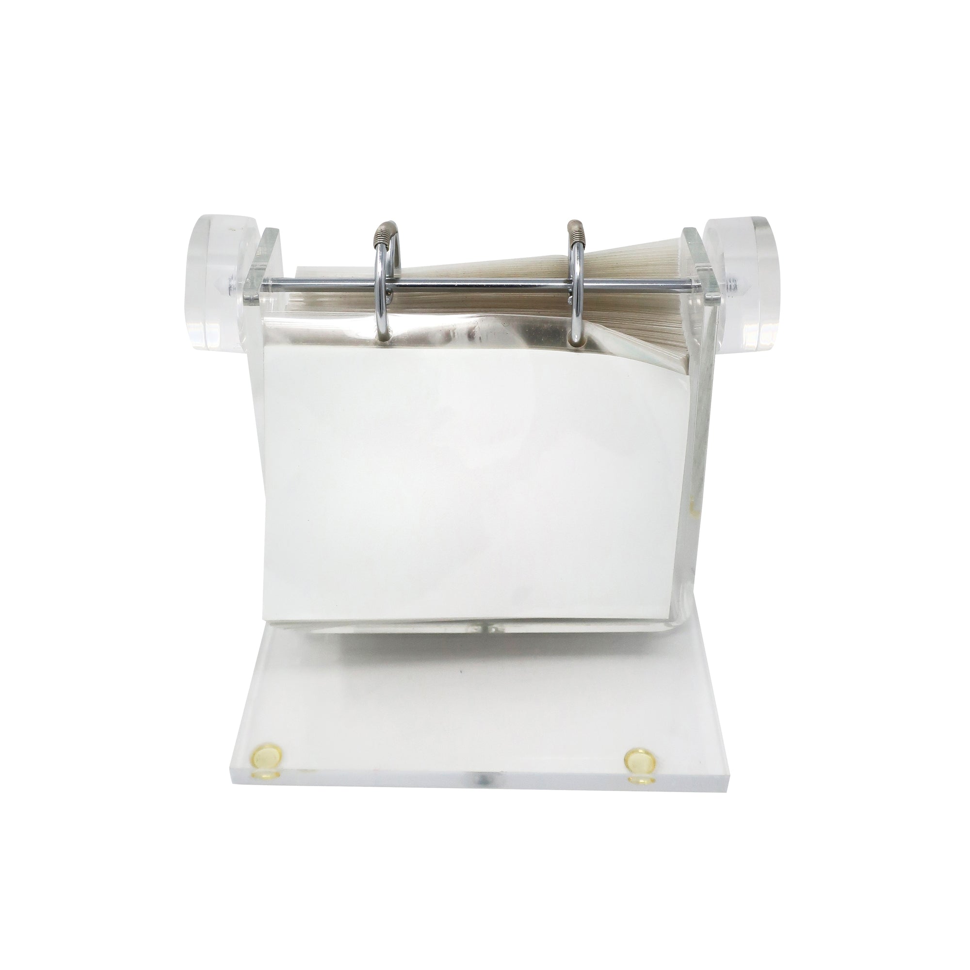 Vintage Mid-Century Modern Lucite Rolodex | Tenon Design