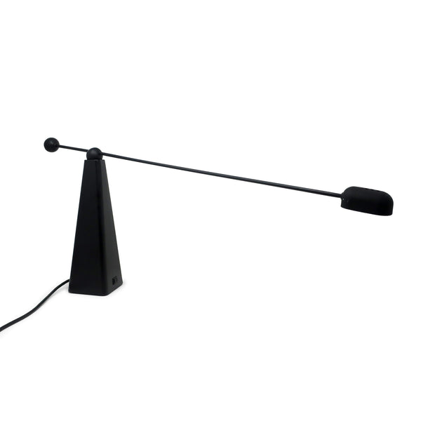 Black Ron Rezek Orbis desk lamp