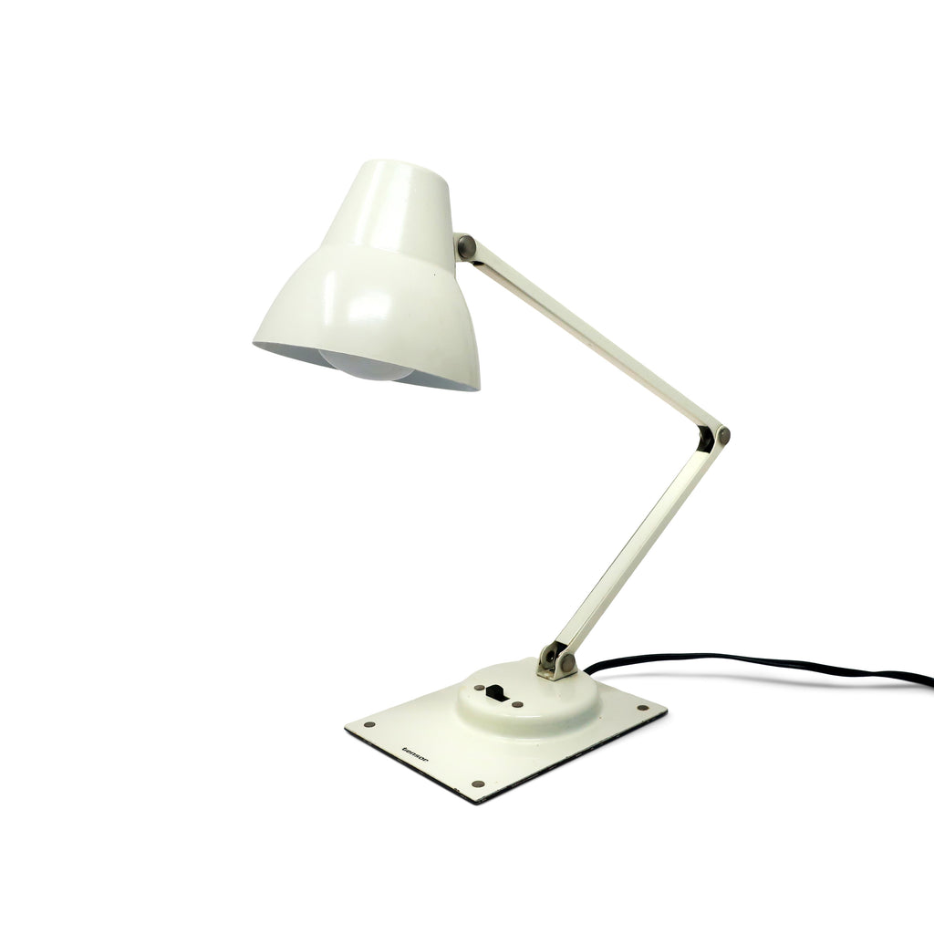 Vintage White Tensor Folding Desk Lamp