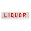 Vintage Liquor Store Advertising Sign