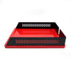 Red & Black Babele 940 Trays By Barbieri & Marianelli for Rexite - Set of Five