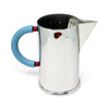 Stainless Pitcher, Creamer and Sugar by Michael Graves for Alessi