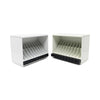 Pair of Vintage Biblio 970 Cassette Racks by Giotto Stoppino for Rexite