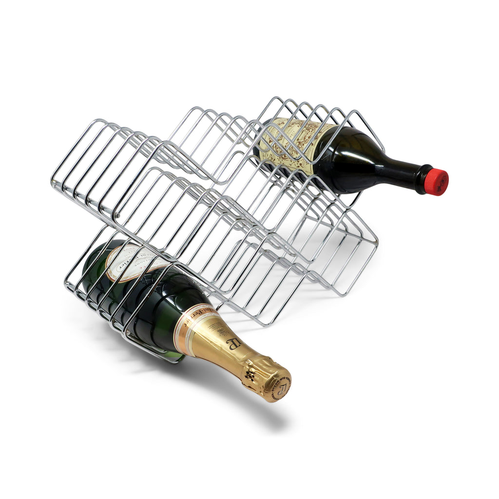 Vintage Mid-Century Modern Wire Wine Rack