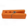 Vintage Orange Clothes Pin Paperweight