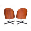 Pair of Mid Century Modern Bent Plywood Dining Chairs