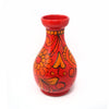 Vintage Italian Modern Red Ceramic Vase by Bitossi